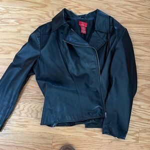 Stylish Black Leather Jacket